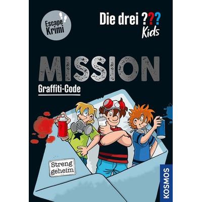 Die drei ??? Kids, Mission Graffiti-Code, Taschenbuch von Nina Schiefelbein, Franckh-Kosmos