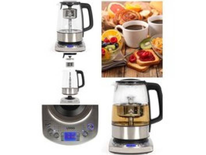 Bouilloire théière automatique - LIVOO - WDOD209 - 1 7 L - 2200 W - Écran LCD