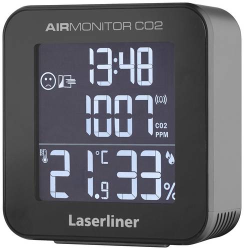 Laserliner AirMonitor CO2 Kohlendioxid-Messgerät 400 - 9999 ppm