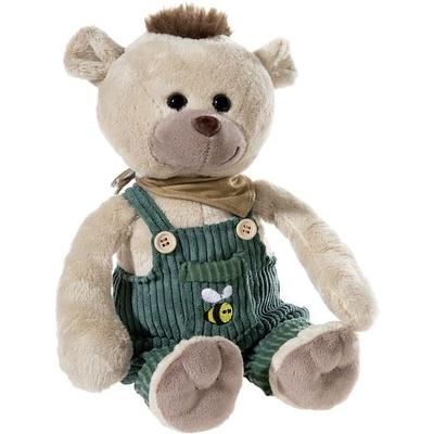 Heunec 335073 - Bär, Latzhosen Gang, Stofftier, Plüschtier, 35cm