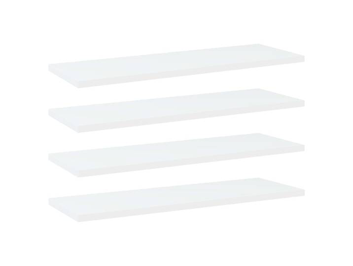 vidaXL Bücherregal-Bretter 4 Stk. Weiß 60x20x1,5 cm Holzwerkstoff