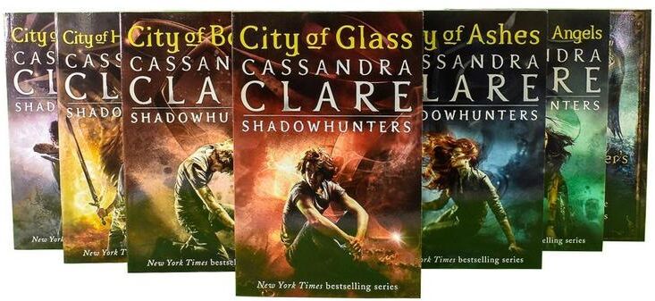 Walker Books Cassandra Clare The Mortal Instruments A Shadowhunters 7 Books Collection Set