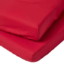 KINDER-SPANNBETTLAKEN 2er-Set, Ägyptische Baumwolle, 70/140 cm