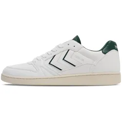 hummel, Unisex, Hallenschuhe, Liga Gk (43), Weiss, Grün