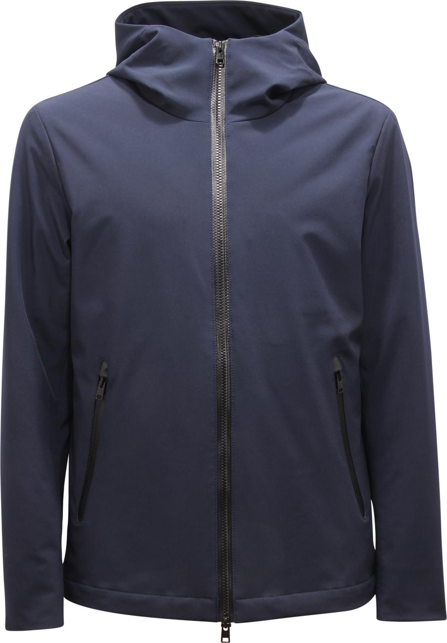 L5415 Piumino Uomo Woolrich Pacific Soft Shell Mann Jacke Blau