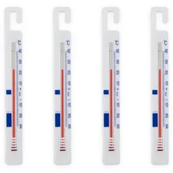 4er-Set Fackelmann Tecno Kühl-/Gefrierschrankthermometer