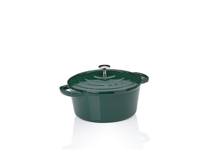 Kochtopf KELA Kela Bräter Calido , grün, B:24cm H:11,5cm, Töpfe, Kochtopf