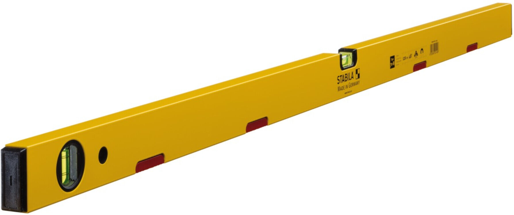 STABILA Wasserwaage Type 70 M 120 cM mit Seltenerd-Magnetsystem (02149)