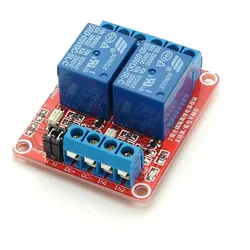 5V 2 Kanal Relais Modul mit definierbarem Schaltsignal (High/Low)