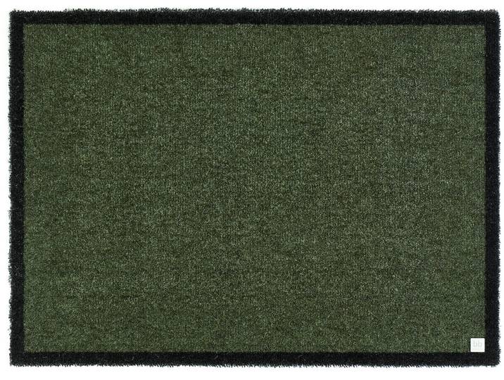 Fussmatte BARBARA BECKER Touch, Made in Belgium , grün, B:67cm H:10mm L:110cm, Kunstfaser, Teppiche, Fussmatte, Schmutzfangmatte, In- und Outdoor geeignet, waschbar