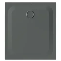 Bette BetteUltra Duschwanne 1660-403AE 100x90x2,5cm, Antirutsch/Pro, smoke