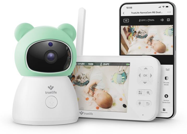 Truelife NannyCam R6 Dual Smart digital video baby monitor 1 pc
