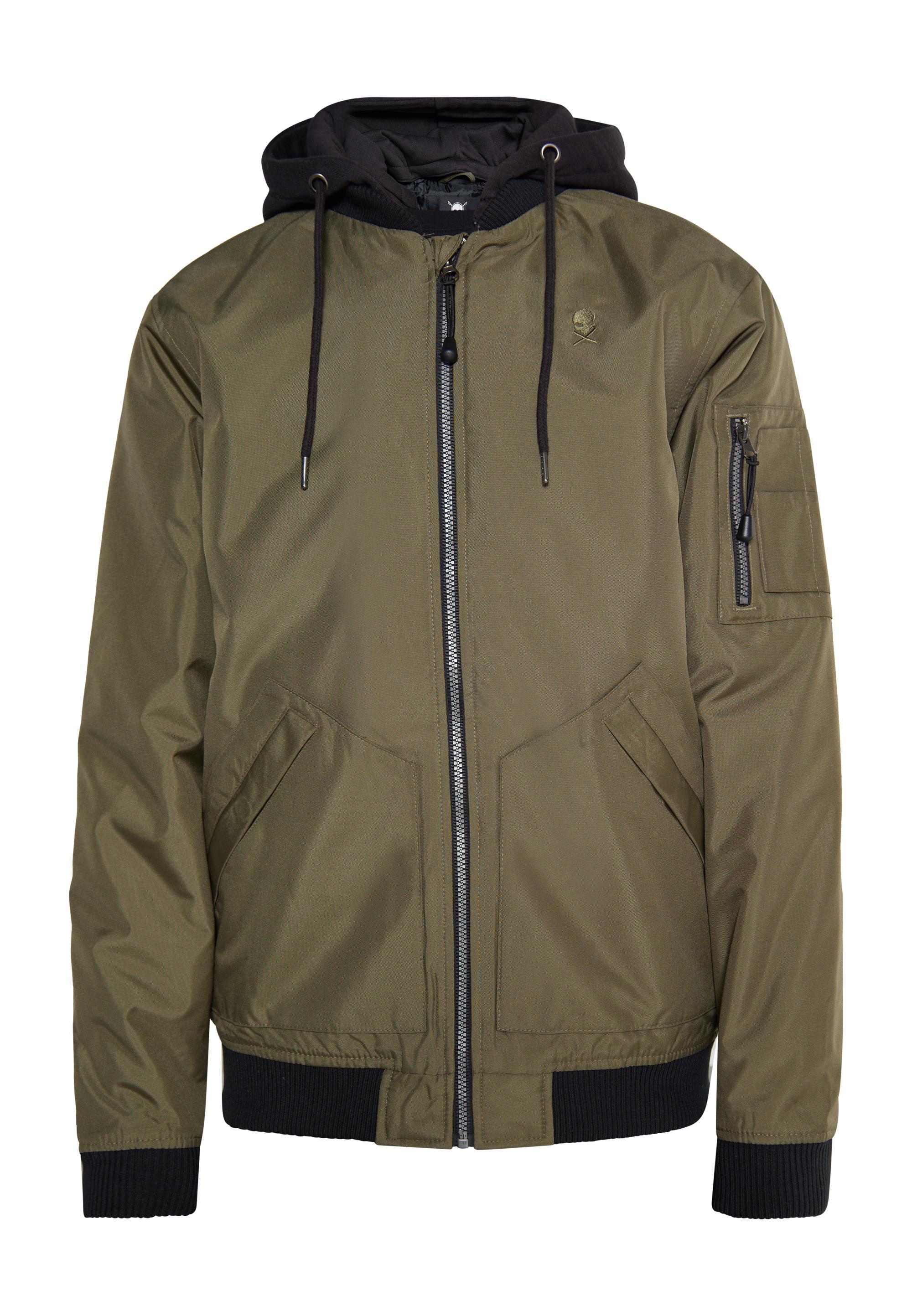 TUFFSKULL Bomberjacke Herren militärisch oliv