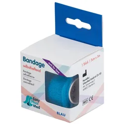 Um Easyplast Bandage Blau 5cm X 5m 1 St
