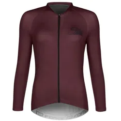 Force Charm Lady Damen Langarmkleid Bordeaux Gr. XXL