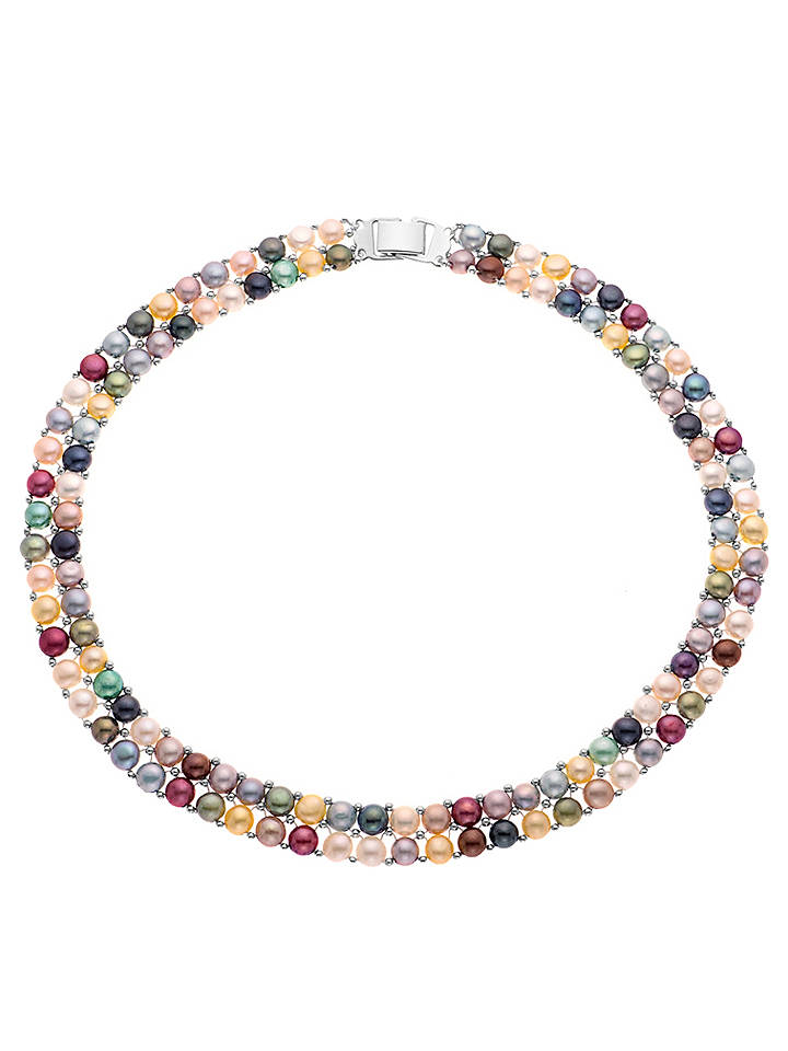 Pearl Addict Halskette mit Perlen - (L)40 cm - onesize