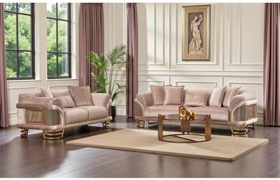 Furnia Axis 2 Pieces Living Room Sets 1 Sofa 1 Loveseat