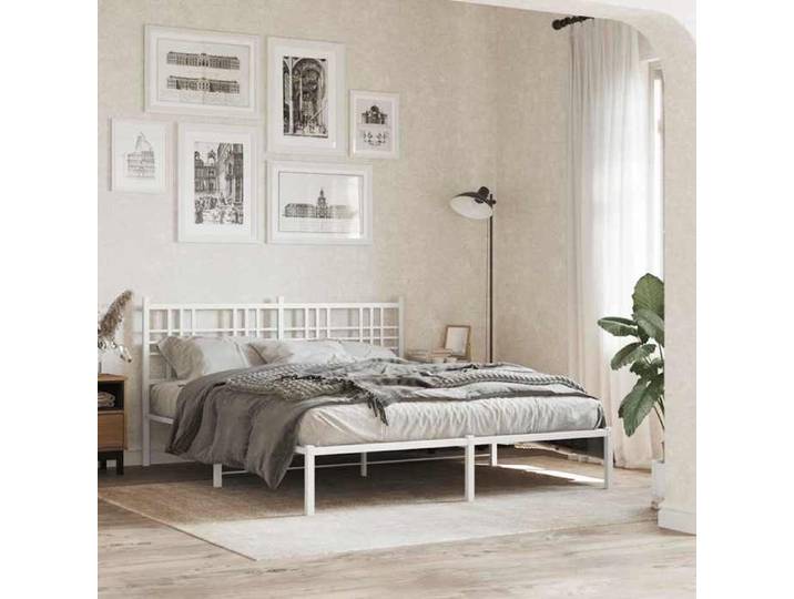 Tête de lit - VIDAXL - de remplacement métal blanc 160 cm Pour chambre（46646)