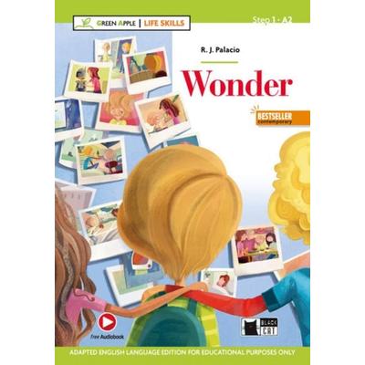 Wonder. Book + free Audiobook, Taschenbuch von R.J. Palacio, Klett Sprachen GmbH, 978-3-12-500122-0