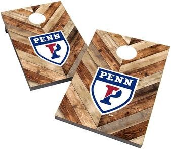 Skip's Garage Pennsylvania Quakers 2x4 Cornhole Bag Toss Game