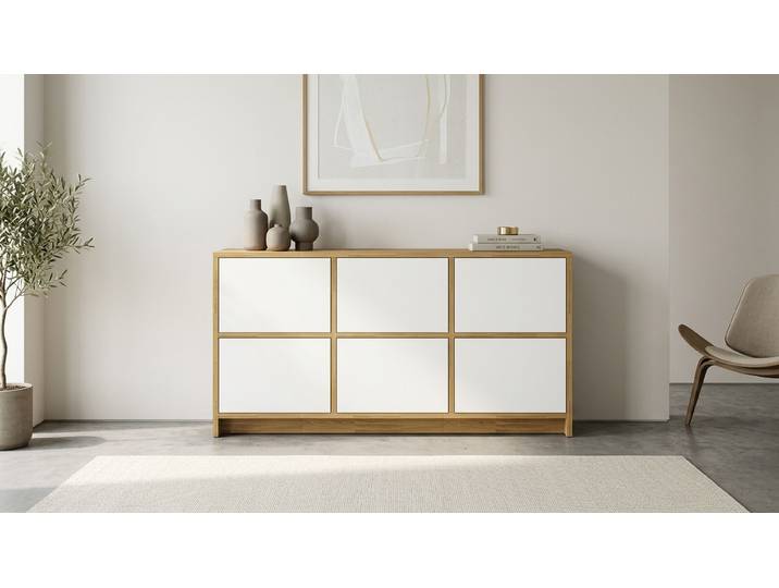 Sideboard aus Eiche nach Maß Eiche Natur geölt