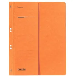 Falken Ösenhefter (halber Deckel) orange, 23.7x30.5 cm
