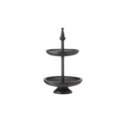 HOME STORY Etagere   , braun , Holz , Maße (cm): B: 20 H: 35 T: 20.0