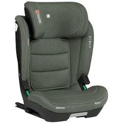Kikkaboo Kindersitz i-Scout i-Size (100 - 150 cm) Kopfstütze verstellbar Isofix grün
