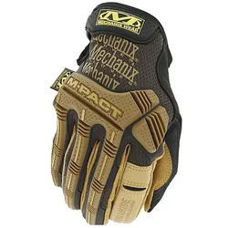 Mechanix Wear, Schutzhandschuhe, Gloves Mechanix Durahide M-Pact, size M. Velcro, TrekDry, leather, palm, tooth, finger protection (M)