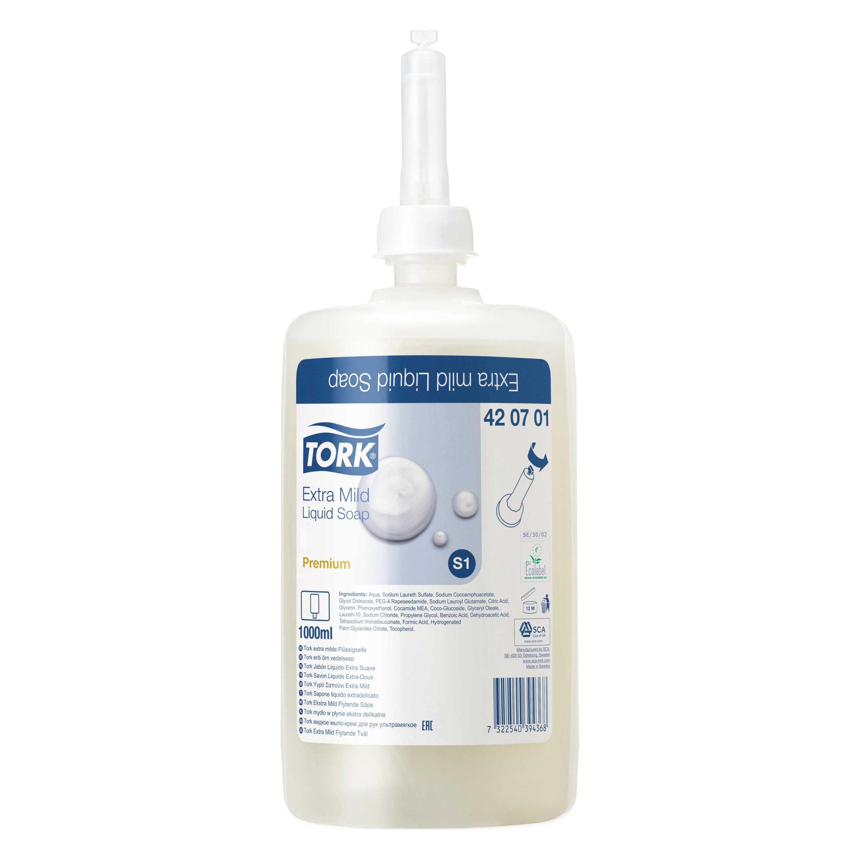 Tork Premium S1 (Flüssigseife, 1000 ml) (420701)
