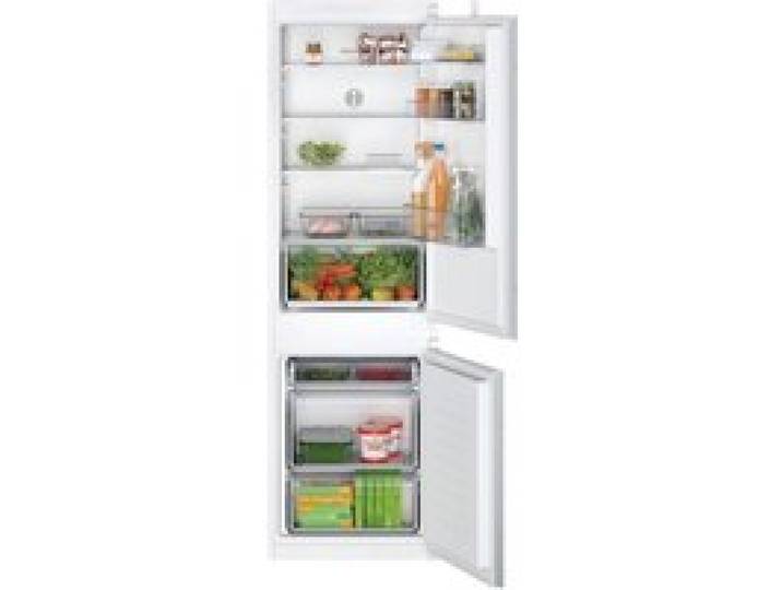 Bosch Réfrigérateur combiné intégrable à glissières 267l blanc - KIV865SE0