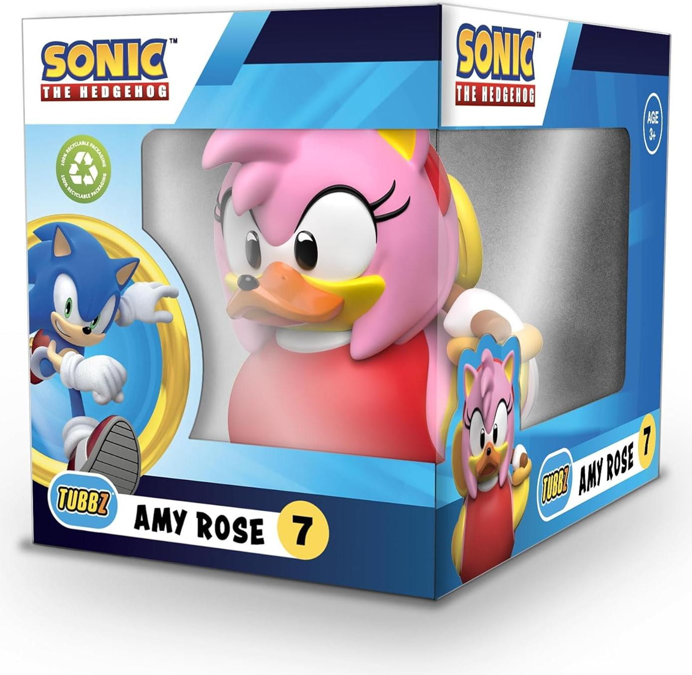 TUBBZ Sonic Amy Rose verzamelbeeld in box, 9 cm