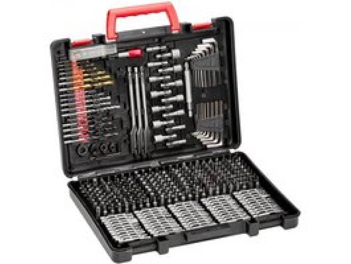 VEVOR Ensemble de Forets et Embouts pour Perceuse Tournevis 318PCs, Coffret de Mèches et Embouts de Tournevis, Kit de Perçage et de Vissage du Bois, du Métal, avec Étui de Transport, Bricolage