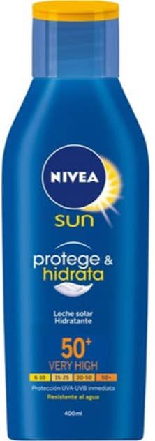 NIVEA Sun Protege Hidrata Leche spf50 400ml