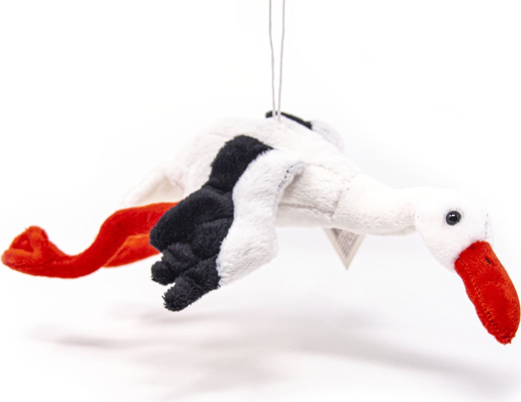 Cornelissen Knuffel Vliegende steltloper met lint 31 cm