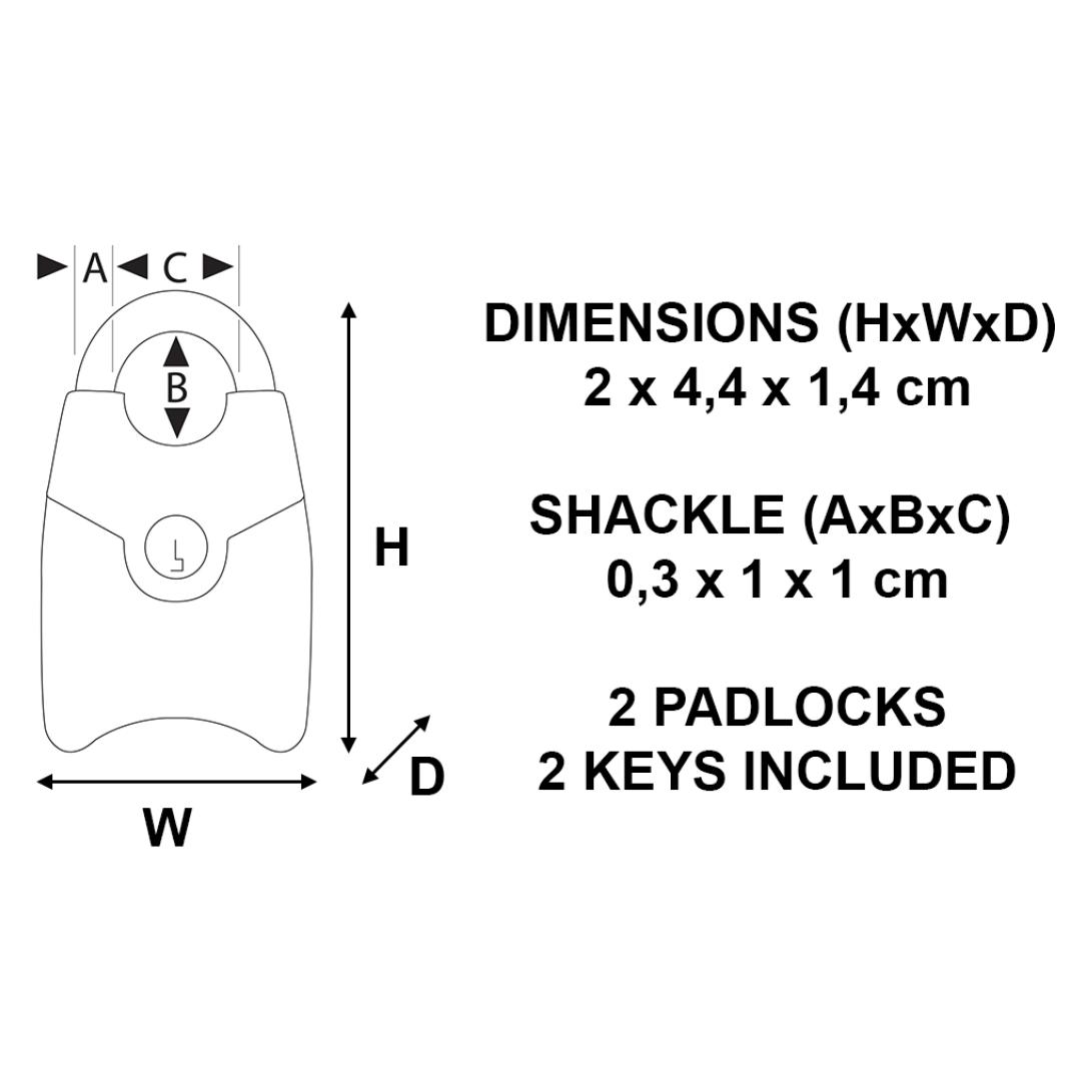 Master Lock Mini-Fusion (4630EURTAST)