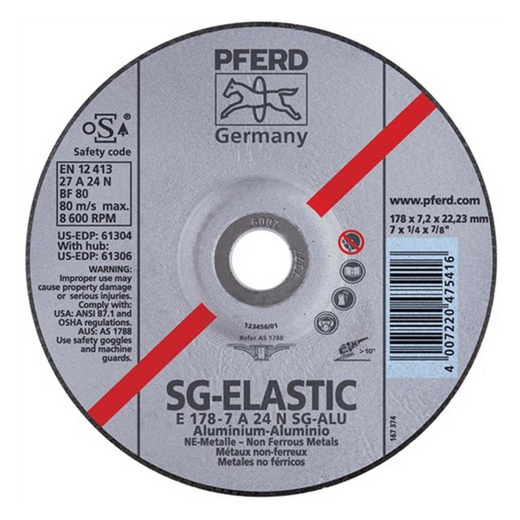 Pferd Schruppscheibe 257 SG ALU (Korund) (62212622)