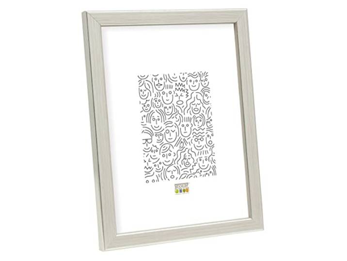 Deknudt Frames S41JD1-21.0X29.7 fotolijst, hout, smal, 32 x 23 x 1,85 cm, zilverkleurig