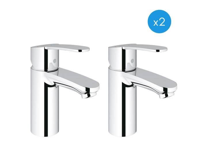 Eurostyle Cosmopolitan - Lot de 2 mitigeurs monocommande 1/2 Lavabo Taille S (2337320E-DUO)