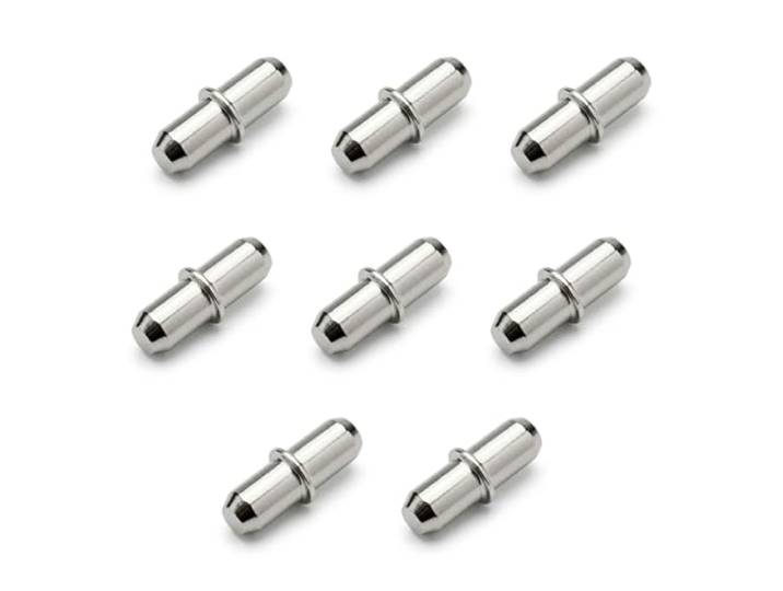Supports d'étagère de rechange pour IKEA BILLY METOD PAX BRIMNES #101532 - Argenté