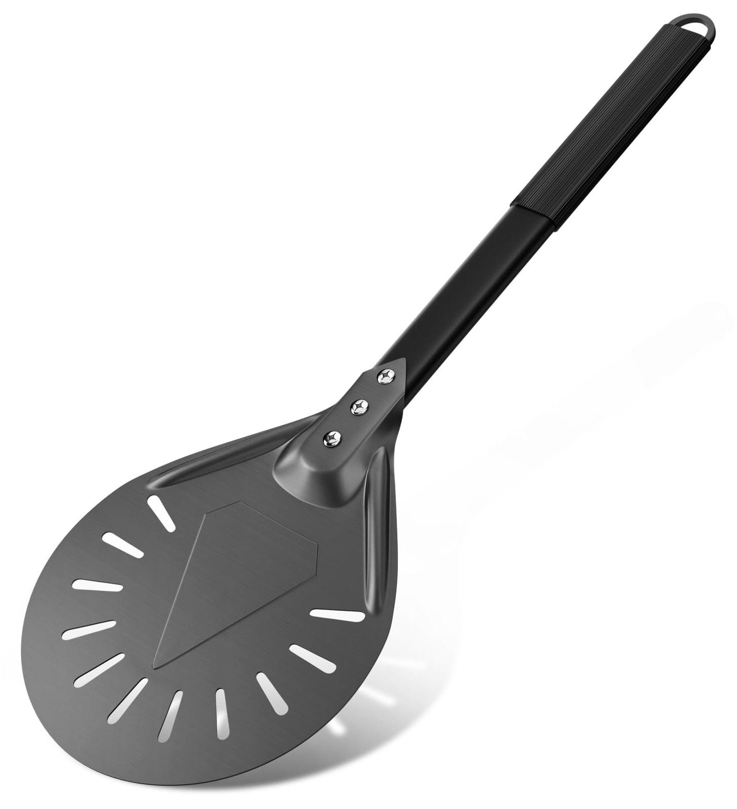 Solidchoice Perforated Pizza Peel van Hard Anodized Aluminium