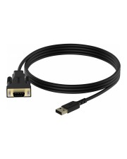 Vision USB-B 9-pin D-sub Männlich/Männlich Schwarz USB-Seriell-Adapter (TC-USBSER)