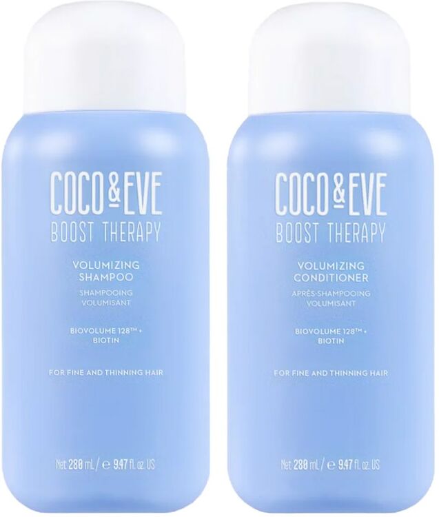 Coco & Eve Boost Therapy Volumising Shampoo 280ml & Boost Therapy Volu