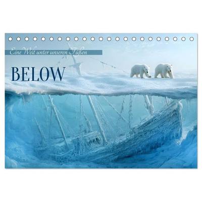 Below (Tischkalender 2027 DIN A5 quer), CALVENDO Monatskalender