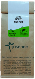 Josenea Anis Licorice Mint Bag of 10 envelopes.