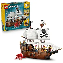 LEGO Creator 31387 Legendäres Piratenschiff Bausatz, Mehrfarbig