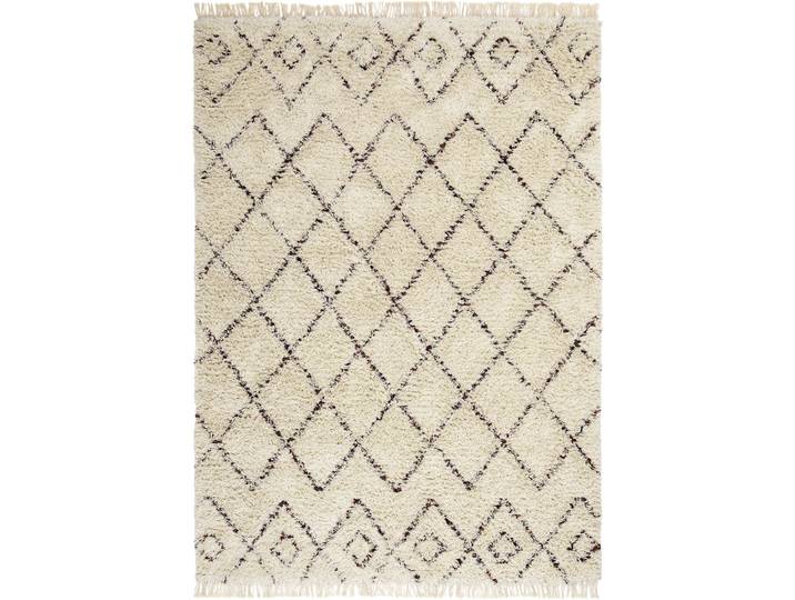 Teppich Sanya Beige Symmetrie Wolle 160 x 230 cm