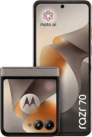 Motorola Razr 70, PANTONE hematita, 256 GB, 8 6.9 " POLED LTPO Extreme AMOLED, MediaTek Dimensity 7450X, 4800 mAh