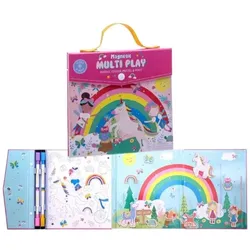 No Name, Magnet, 4in1 Spielplatz-Set Rainbow Rides (1x)