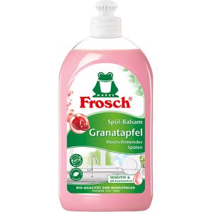 Frosch Spülmittel Spül-Balsam, Granatapfel, Bio-Qualität, sensitiv, pH-hautneutral, Flasche, 500ml